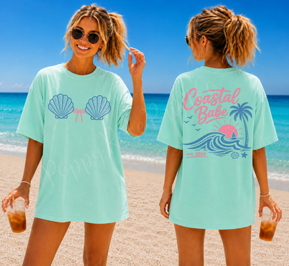 Coastal Babe Comfort Colors Shirt