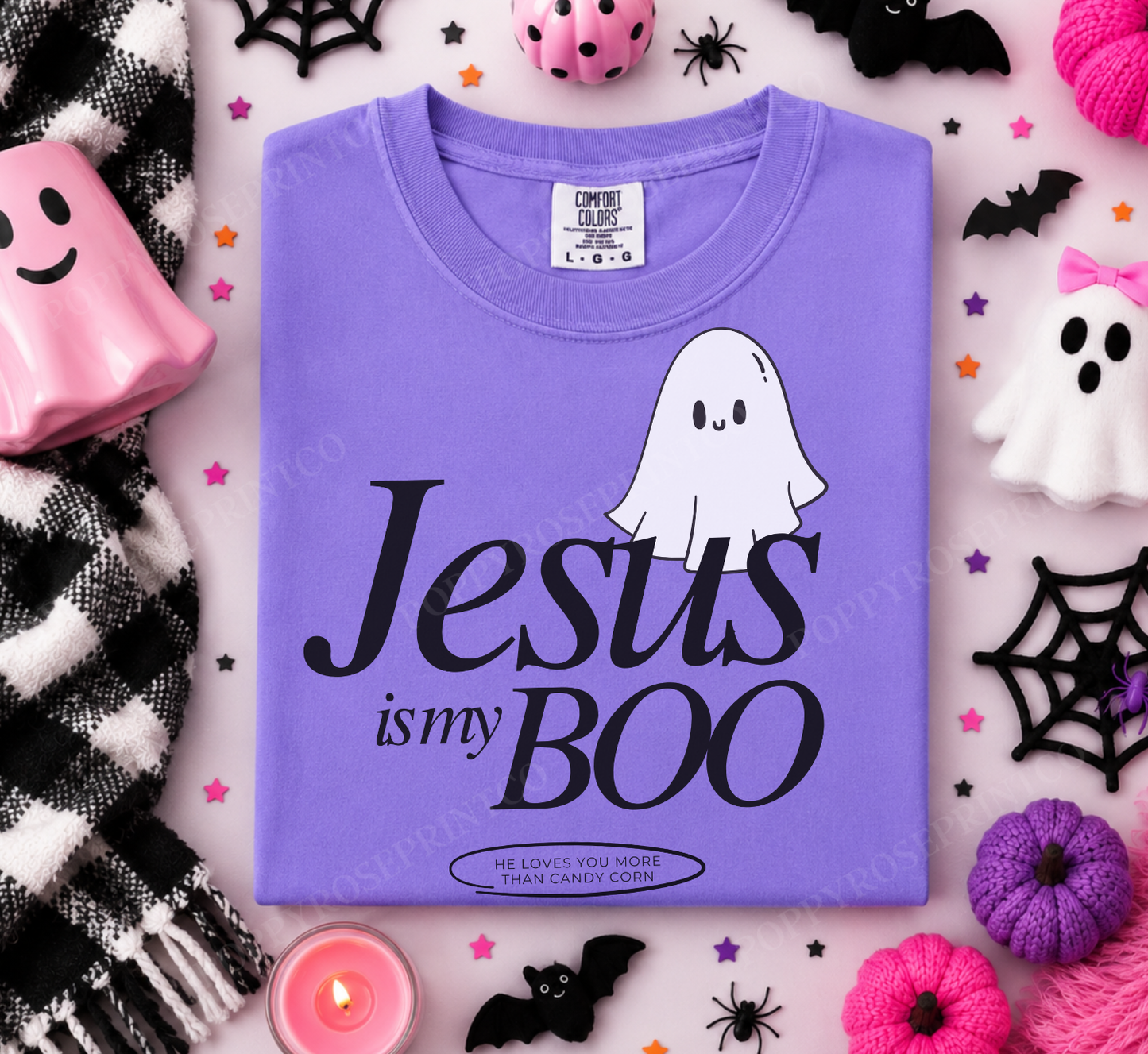 Jesus is my BOO Comfort Colors Shirt