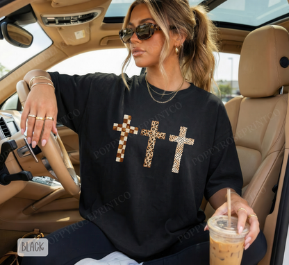 3 Crosses Comfort Colors Shirt