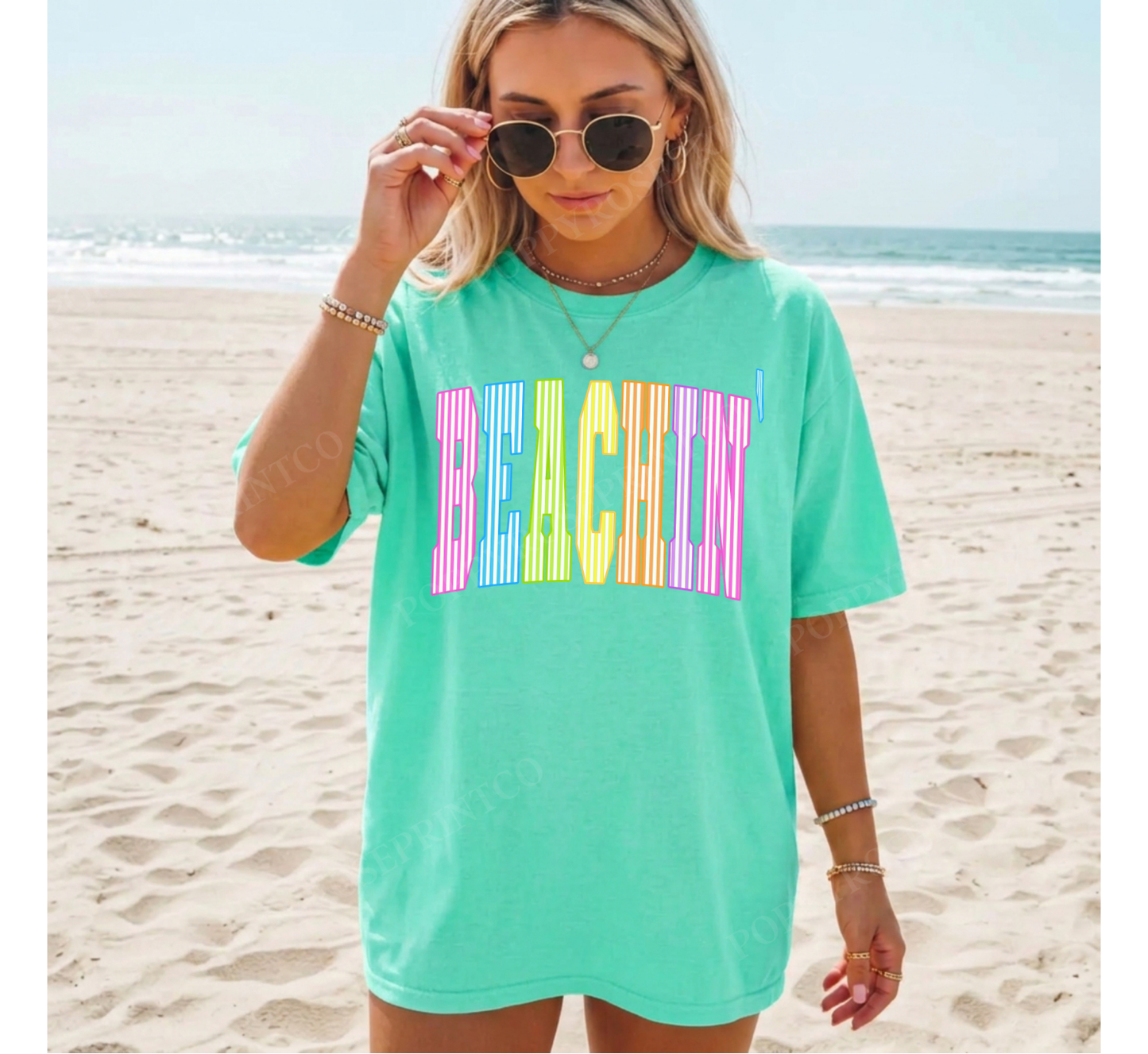 Beachin' Comfort Colors Shirt