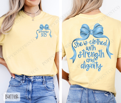 Strength & Dignity Comfort Colors Shirt