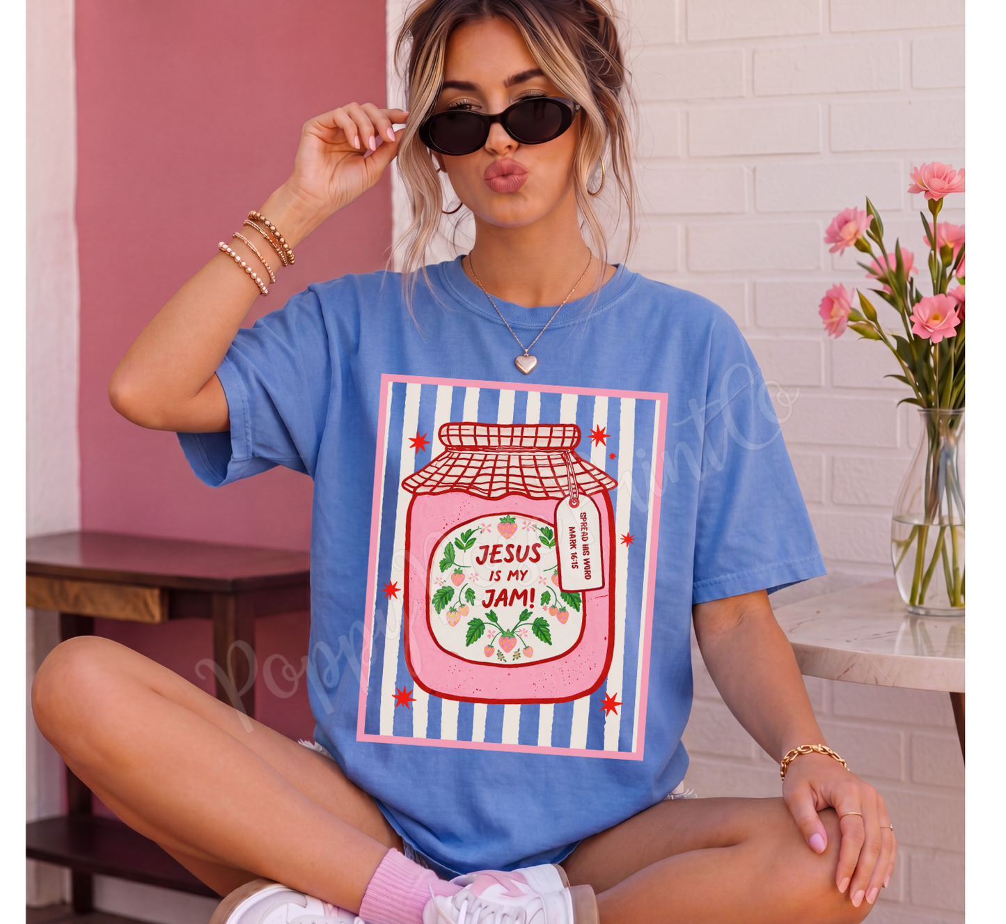Jesus Is My Jam Comfort Colors Shirt