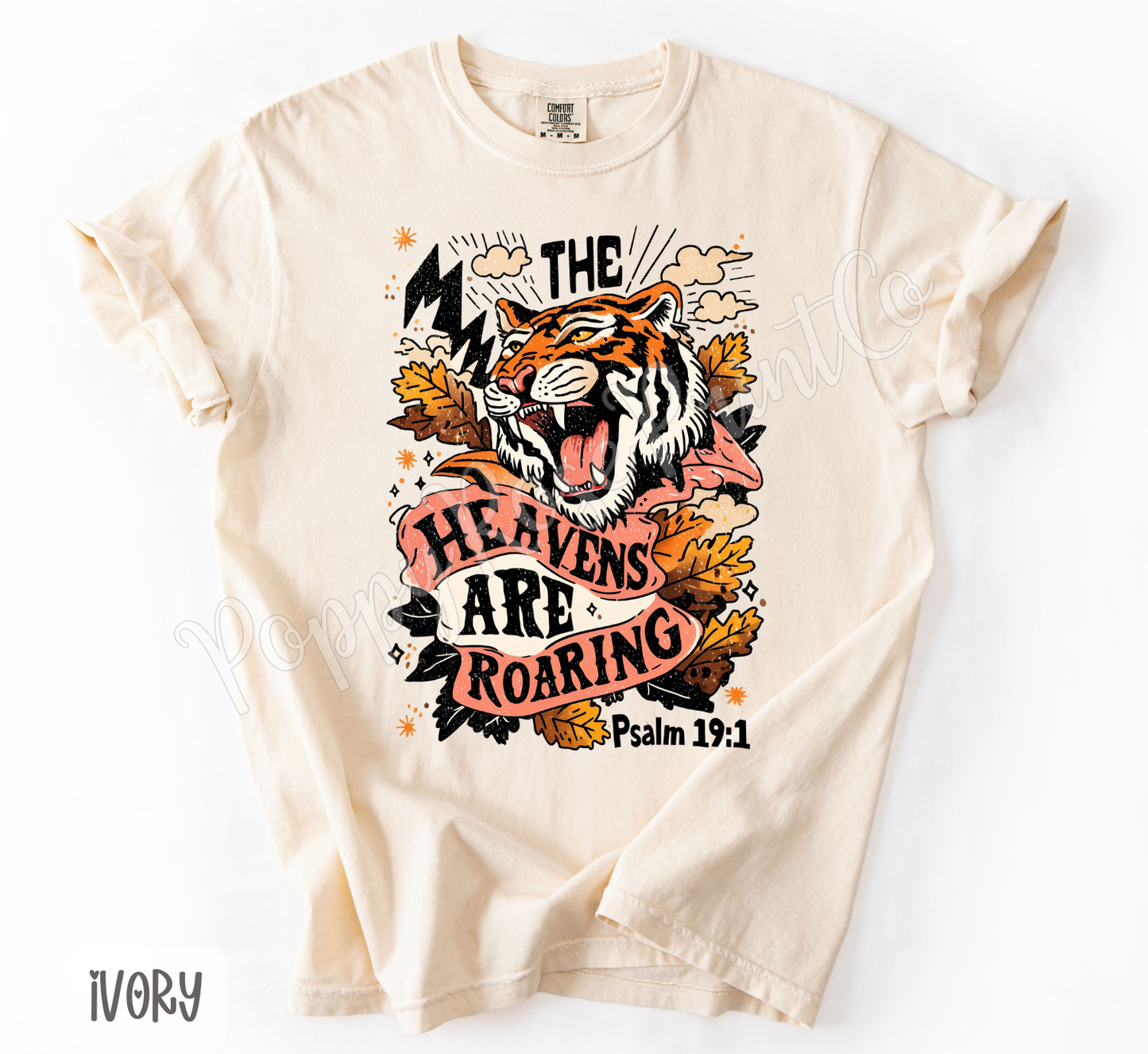 The Heavens are Roaring Comfort Colors Shirt