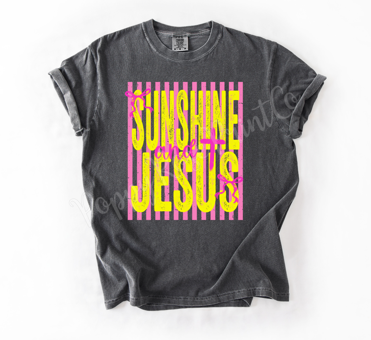 Sunshine and Jesus Comfort Colors Shirt