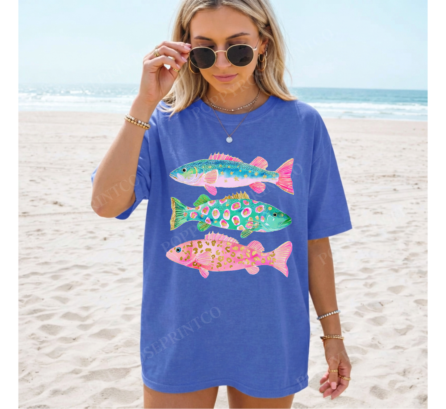 Summer Catch Comfort Colors Shirt