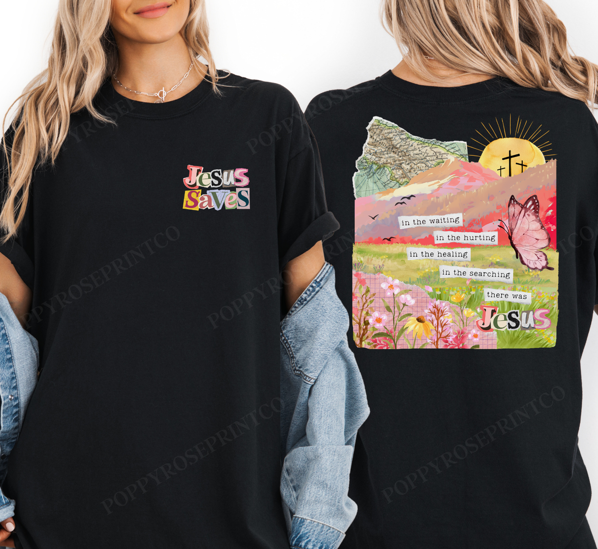 Jesus Saves Comfort Colors Shirt
