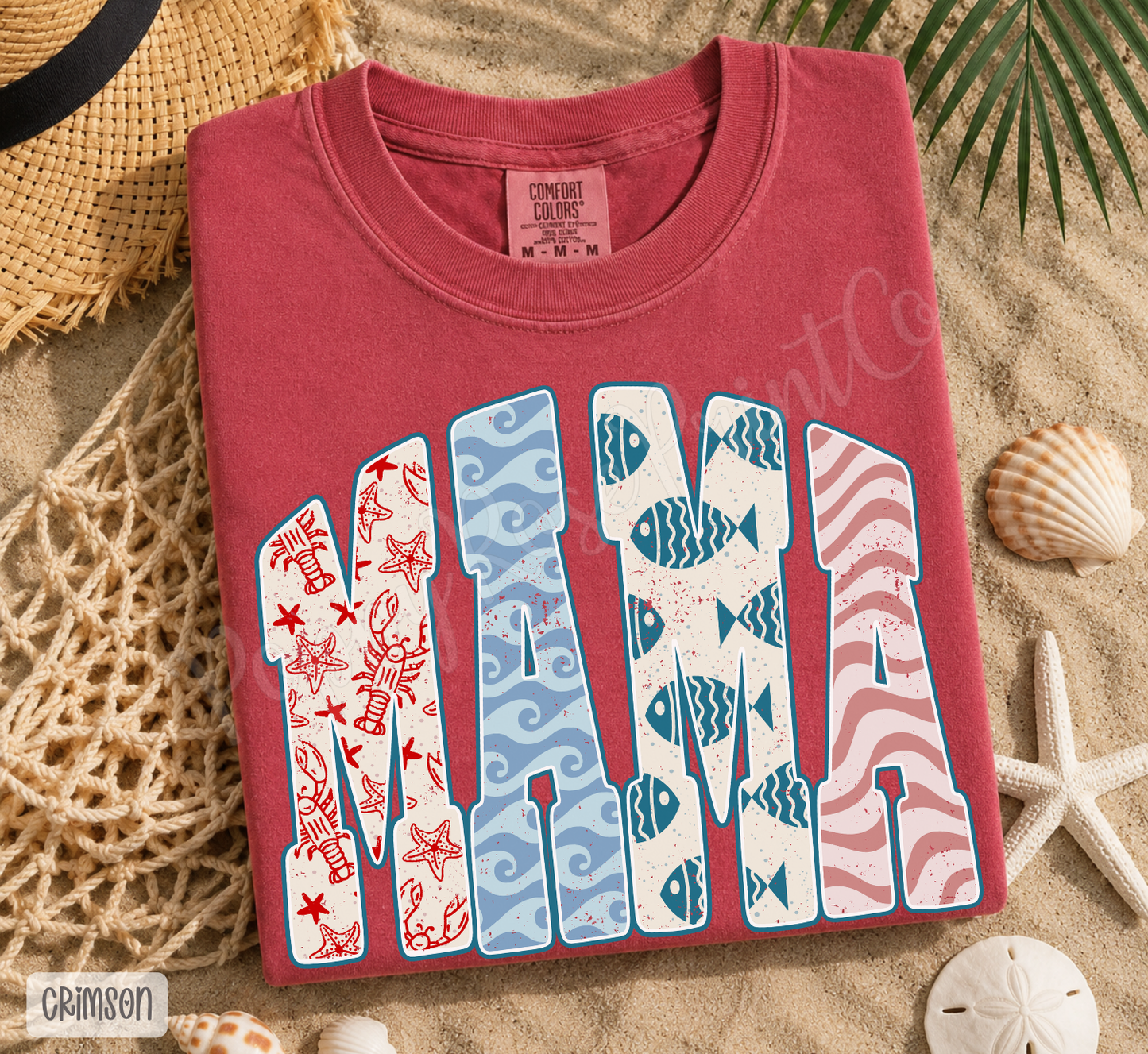 Coastal Mama Comfort Colors Shirt
