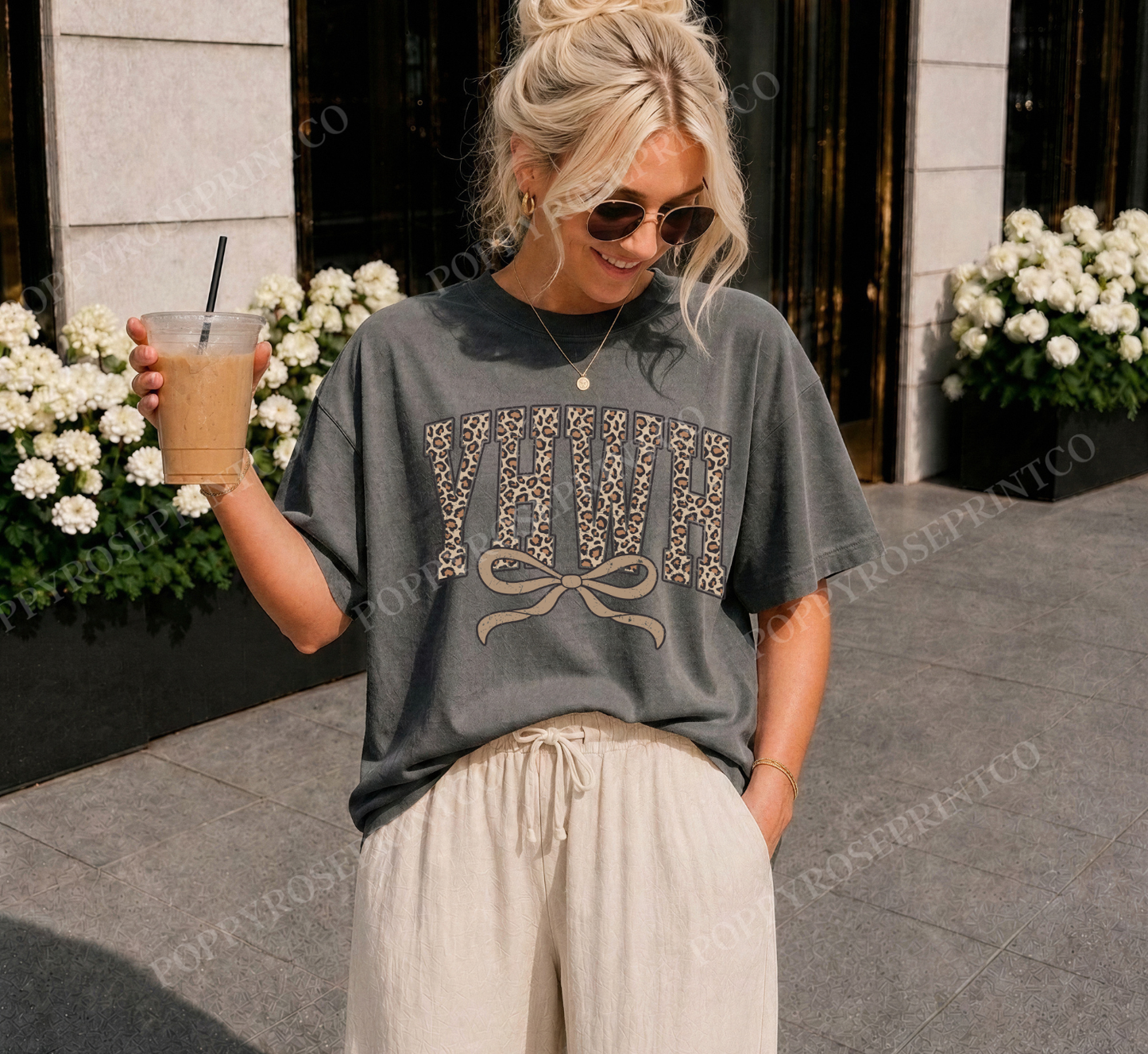 Leopard YHWH Comfort Colors Shirt