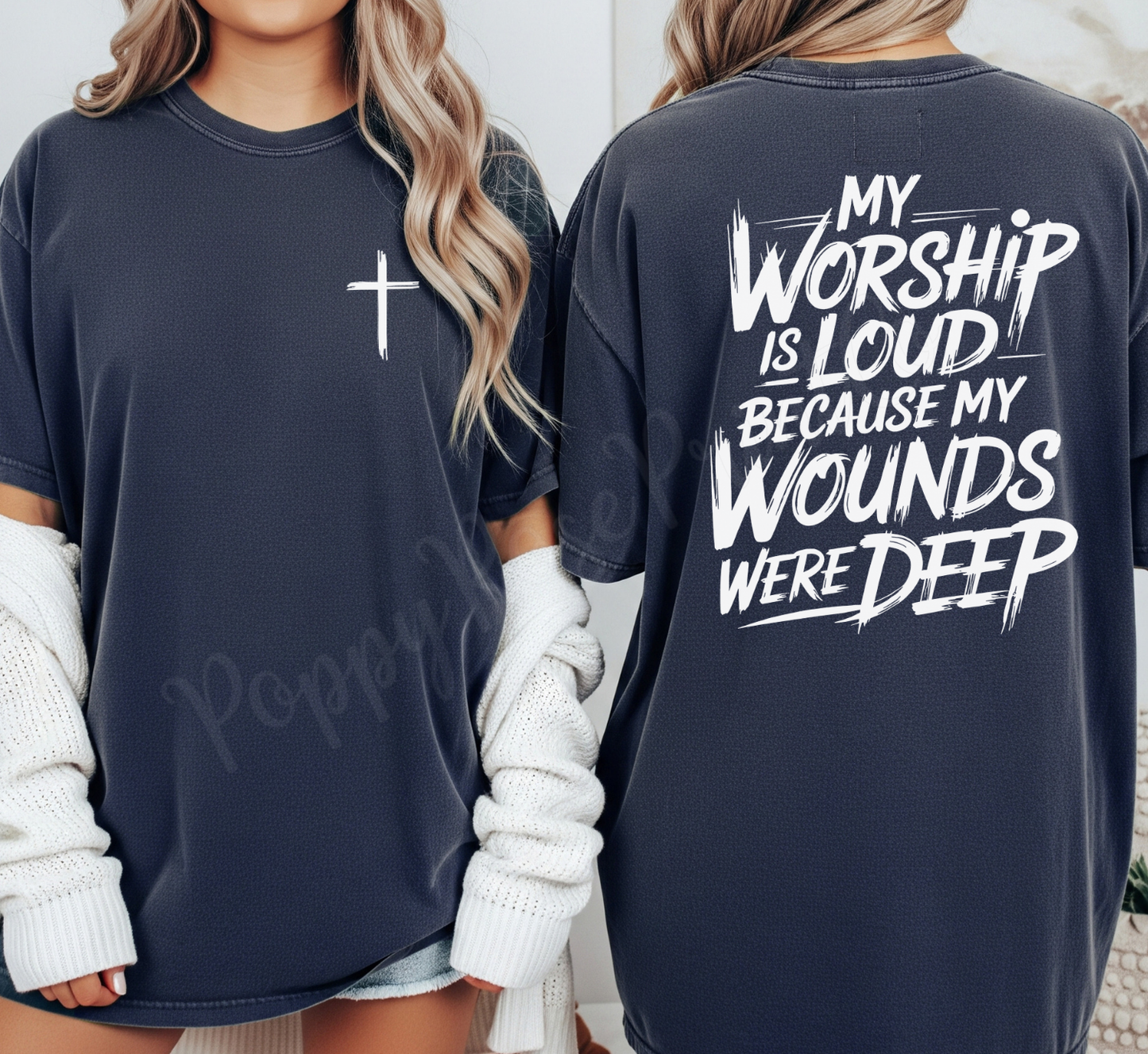 Worship is Loud Comfort Colors Shirt