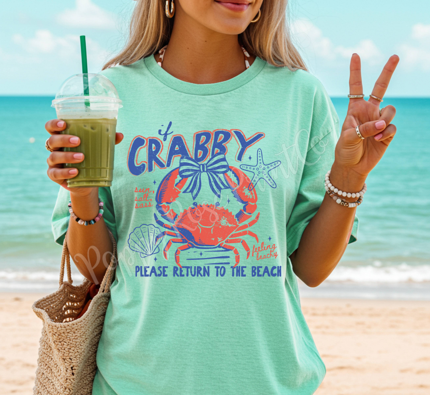 If Crabby Comfort Colors Shirt