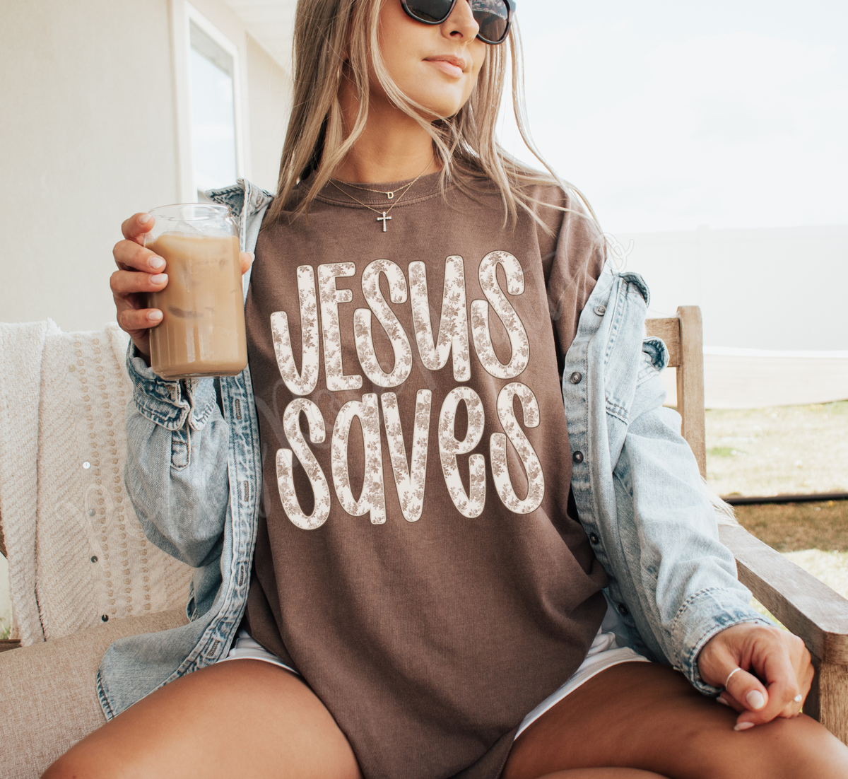 Jesus Saves Comfort Colors Shirt