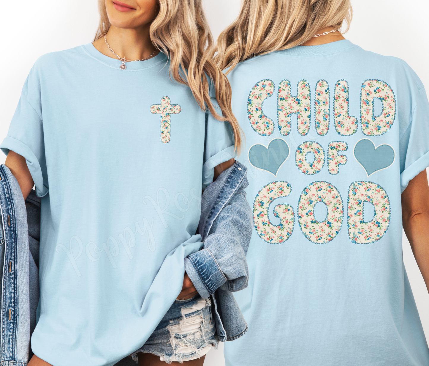 Child of God Front & Back Shirt Comfort Colors