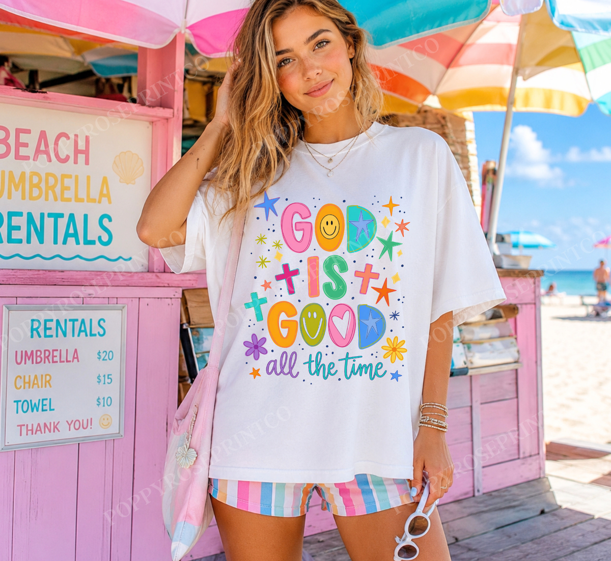 God is Good All the Time Shirt Comfort Colors
