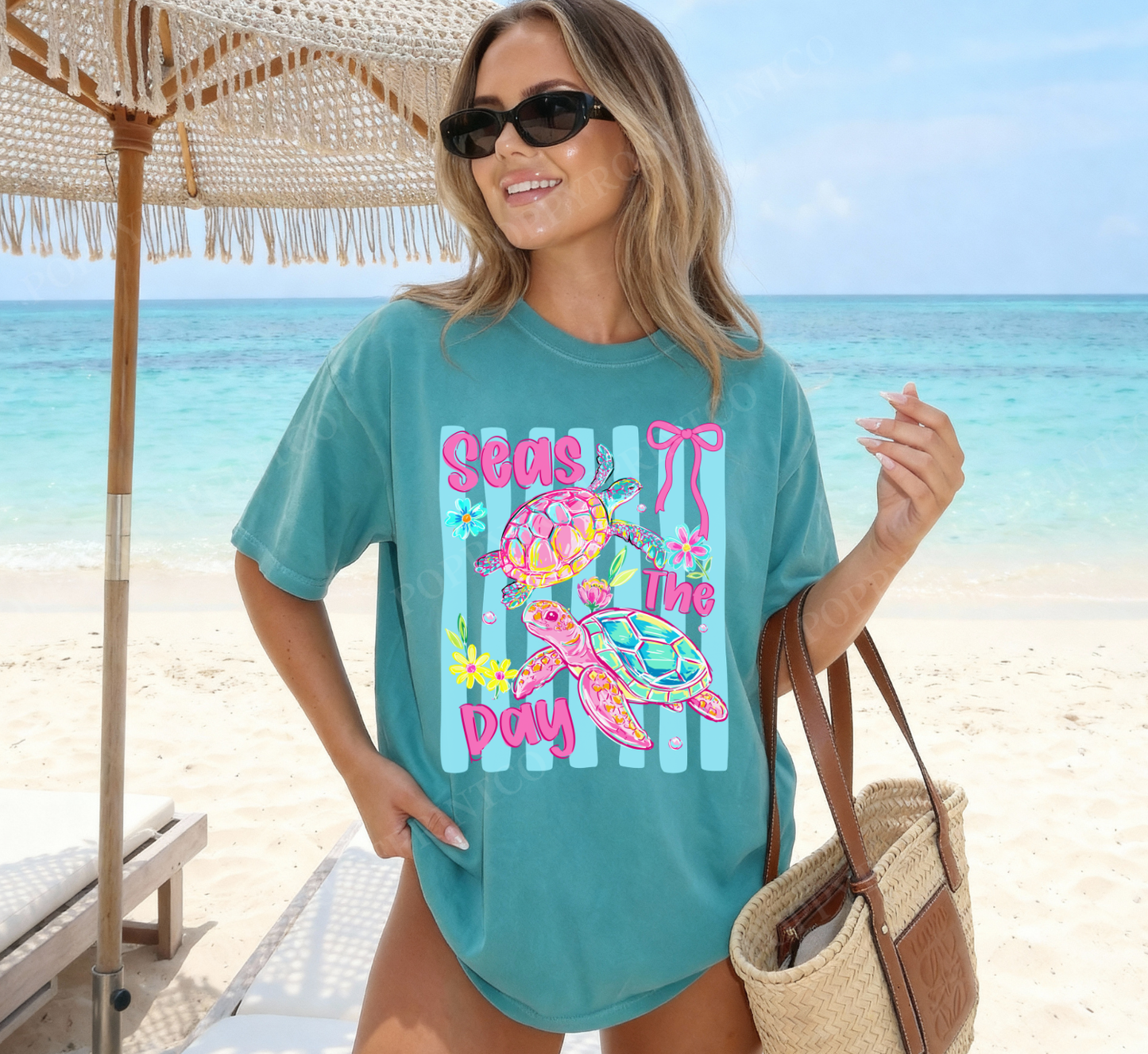 Seas The Day Comfort Colors Shirt