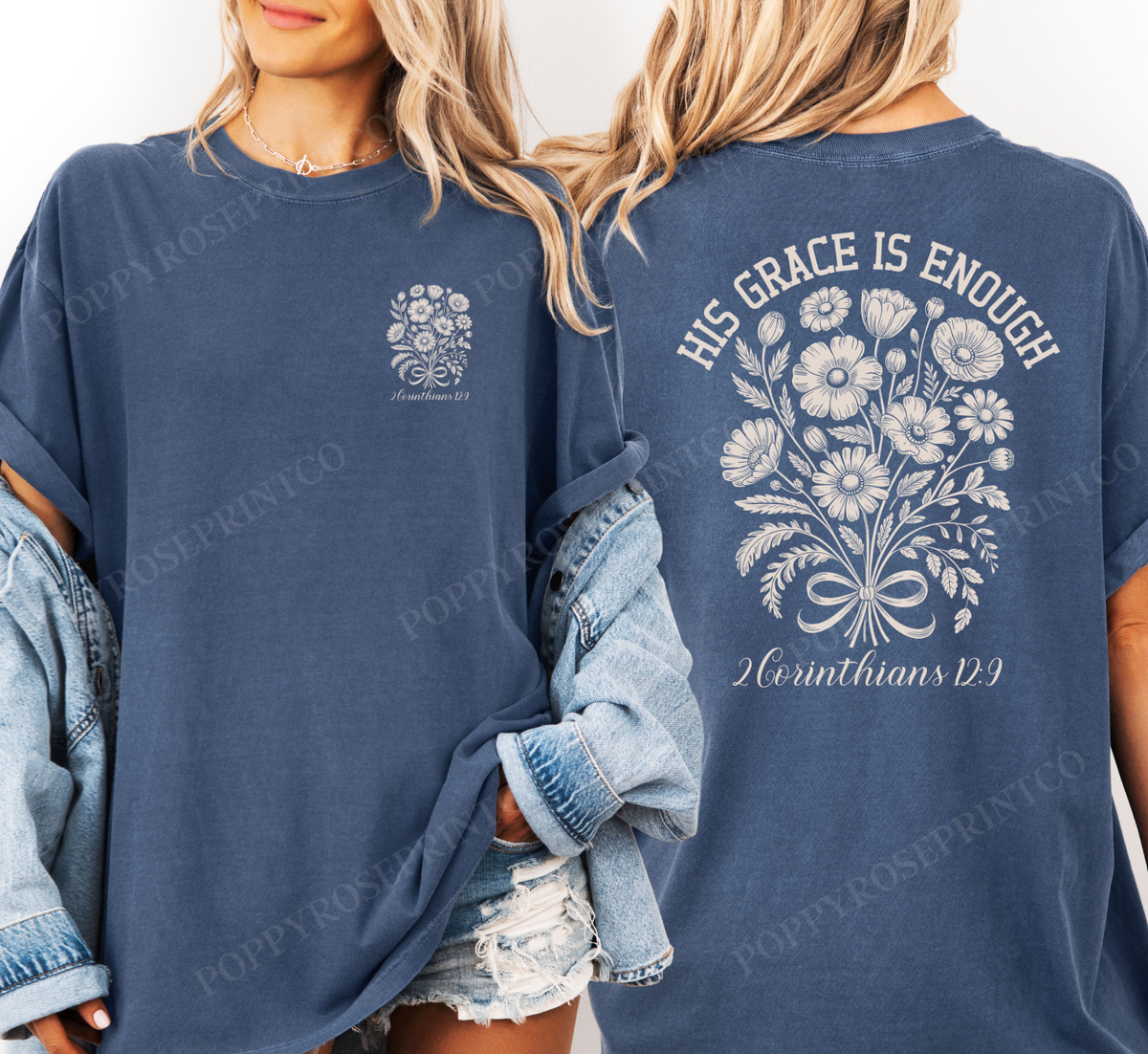 His Grace is Enough Comfort Colors Shirt