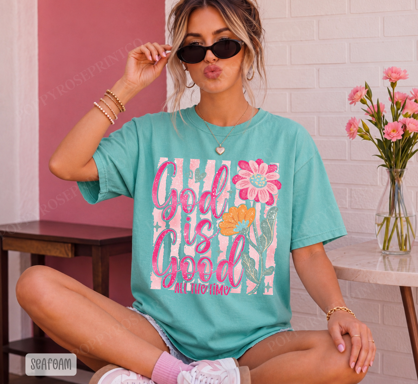 God is Good Comfort Colors Shirt