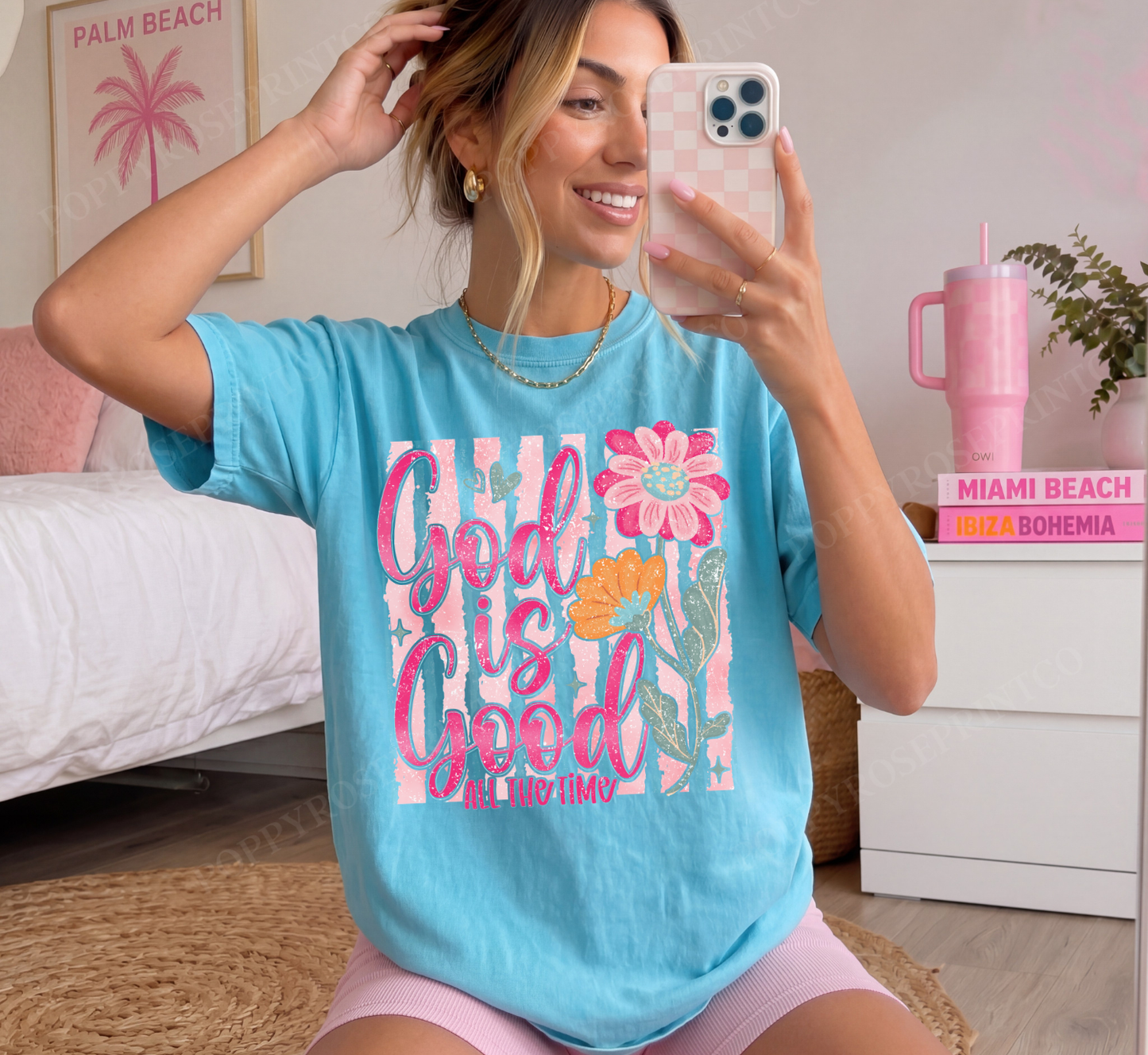 God is Good Comfort Colors Shirt