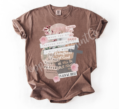 Daughter of God Comfort Colors Shirt