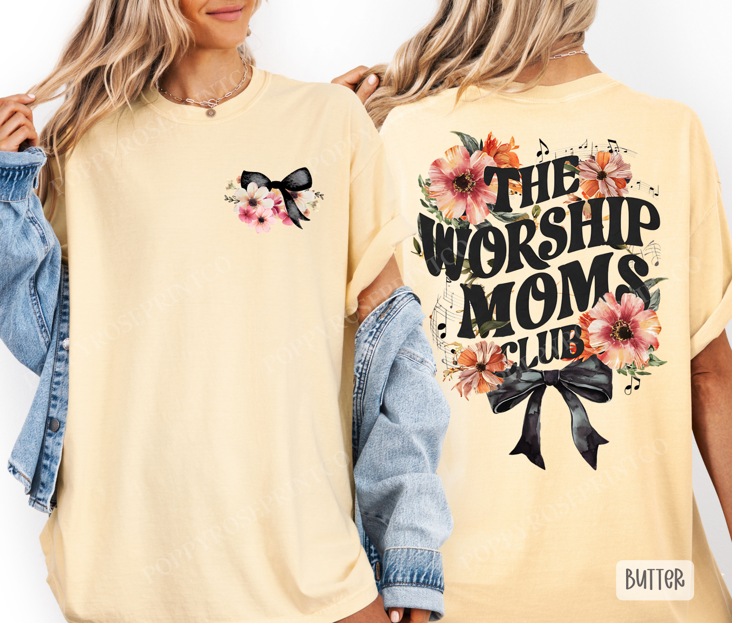 Worship Mama Club Comfort Colors Shirt