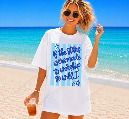 If The Star Stripes Comfort Colors Shirt