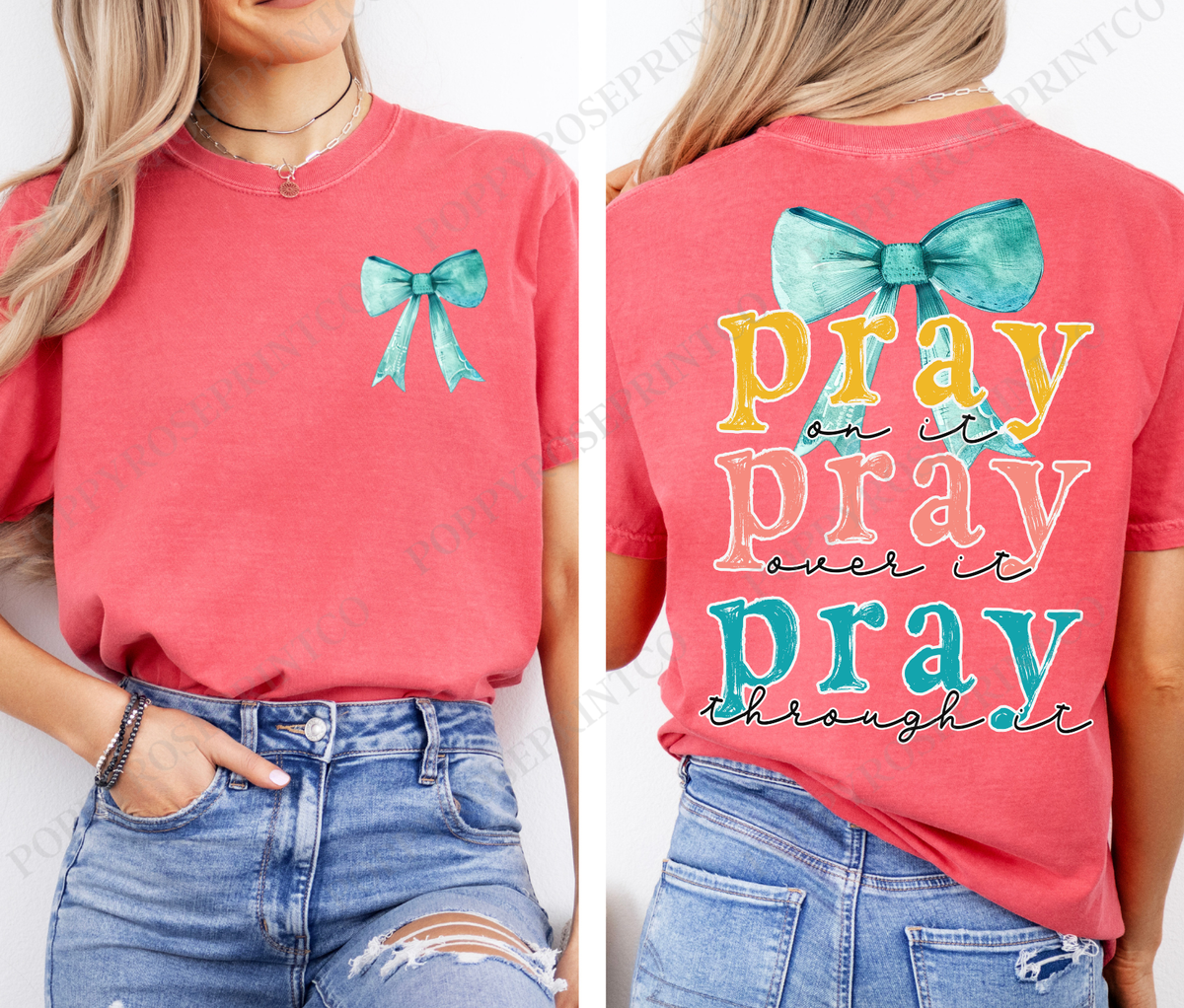 Pray On It Comfort Colors Shirt