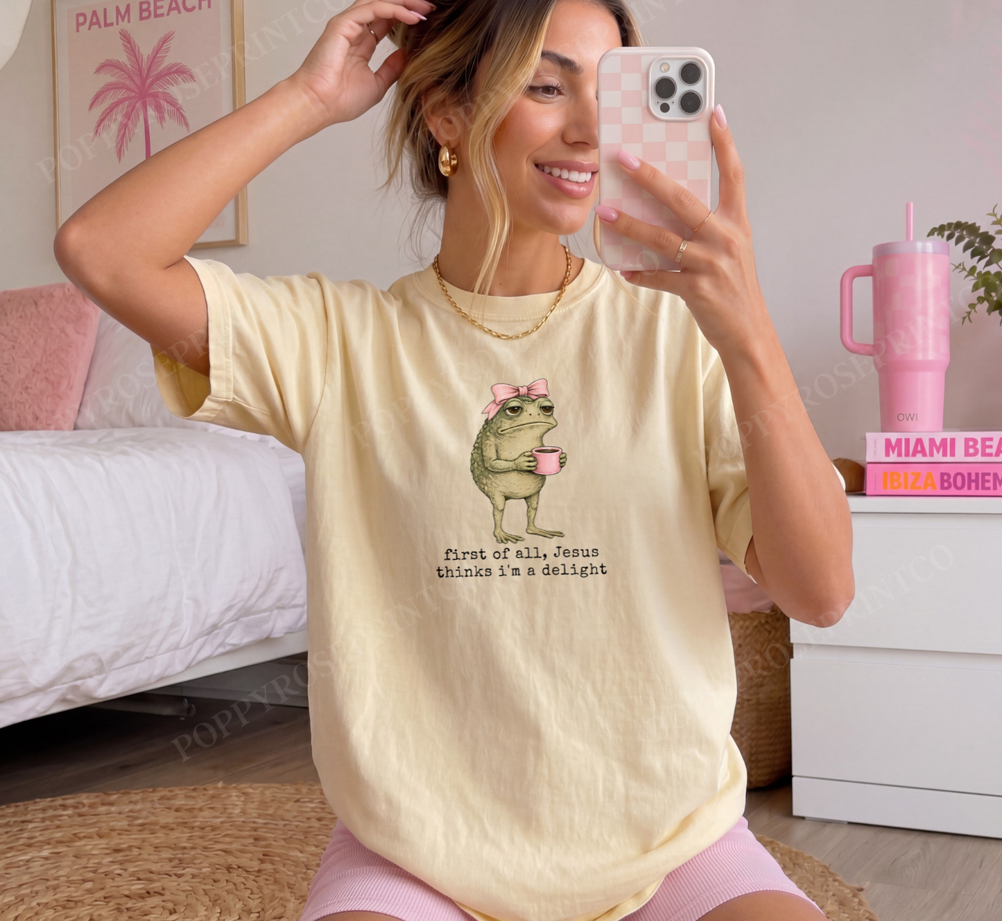 Jesus Thinks I'm a Delight Comfort Colors Shirt