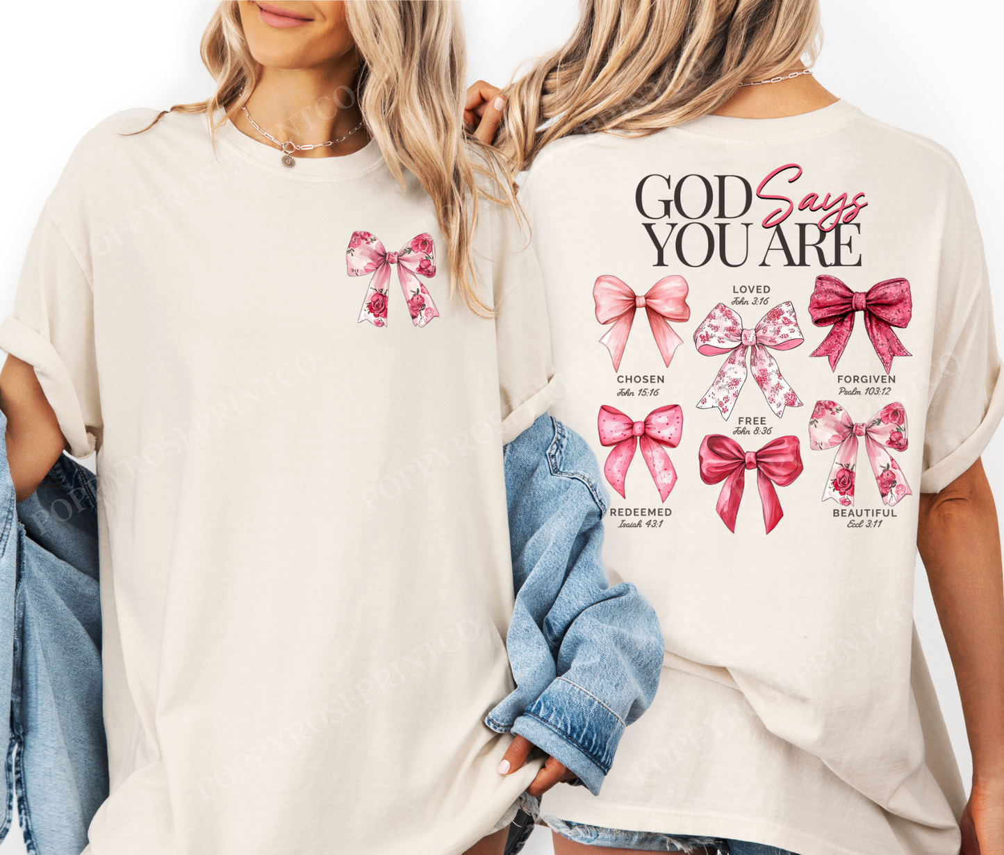 God Says You Are Comfort Colors Shirt