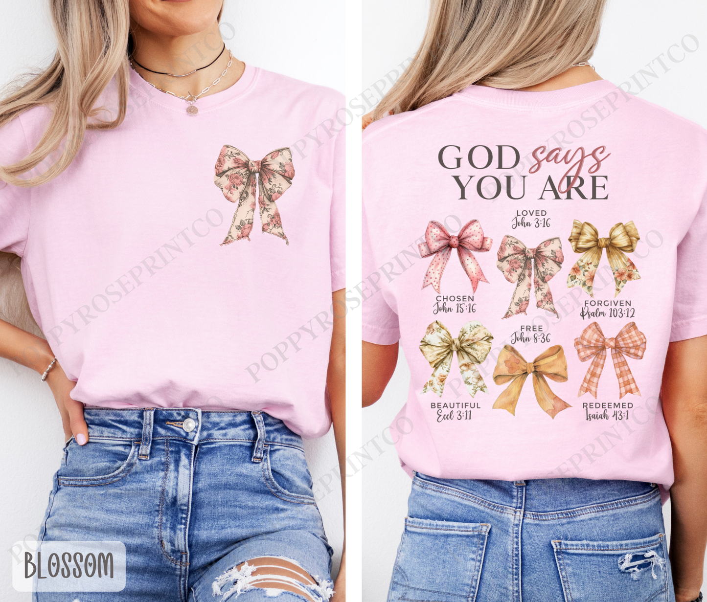 God Says You Are Comfort Colors Shirt