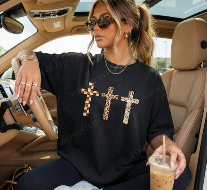3 Crosses Comfort Colors Shirt
