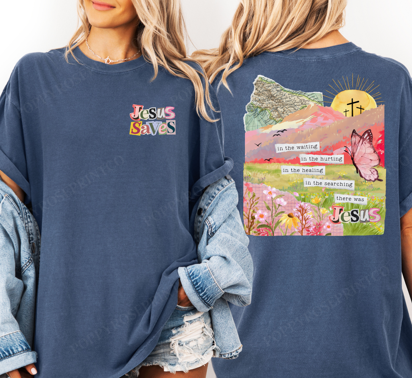 Jesus Saves Comfort Colors Shirt