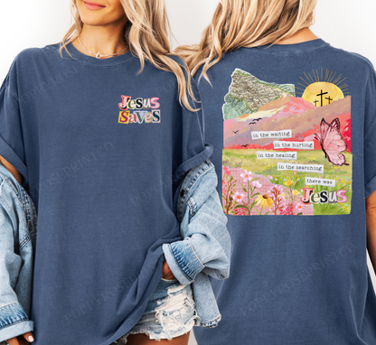 Jesus Saves Comfort Colors Shirt