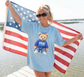 USA Bear Shirt Comfort Colors