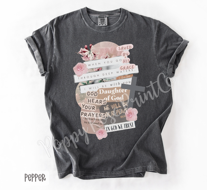 Daughter of God Comfort Colors Shirt