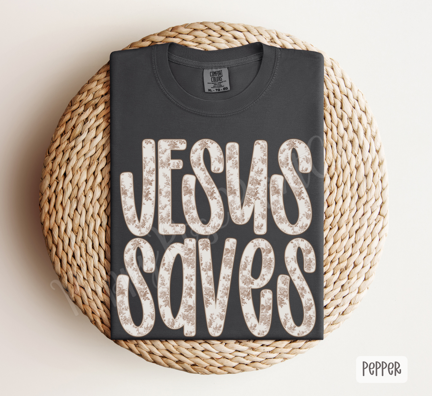 Jesus Saves Comfort Colors Shirt