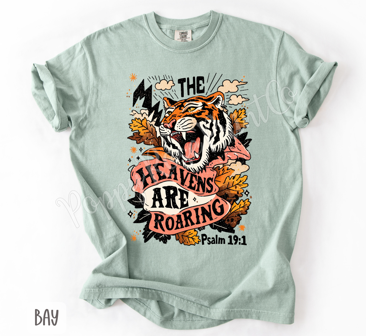 The Heavens are Roaring Comfort Colors Shirt