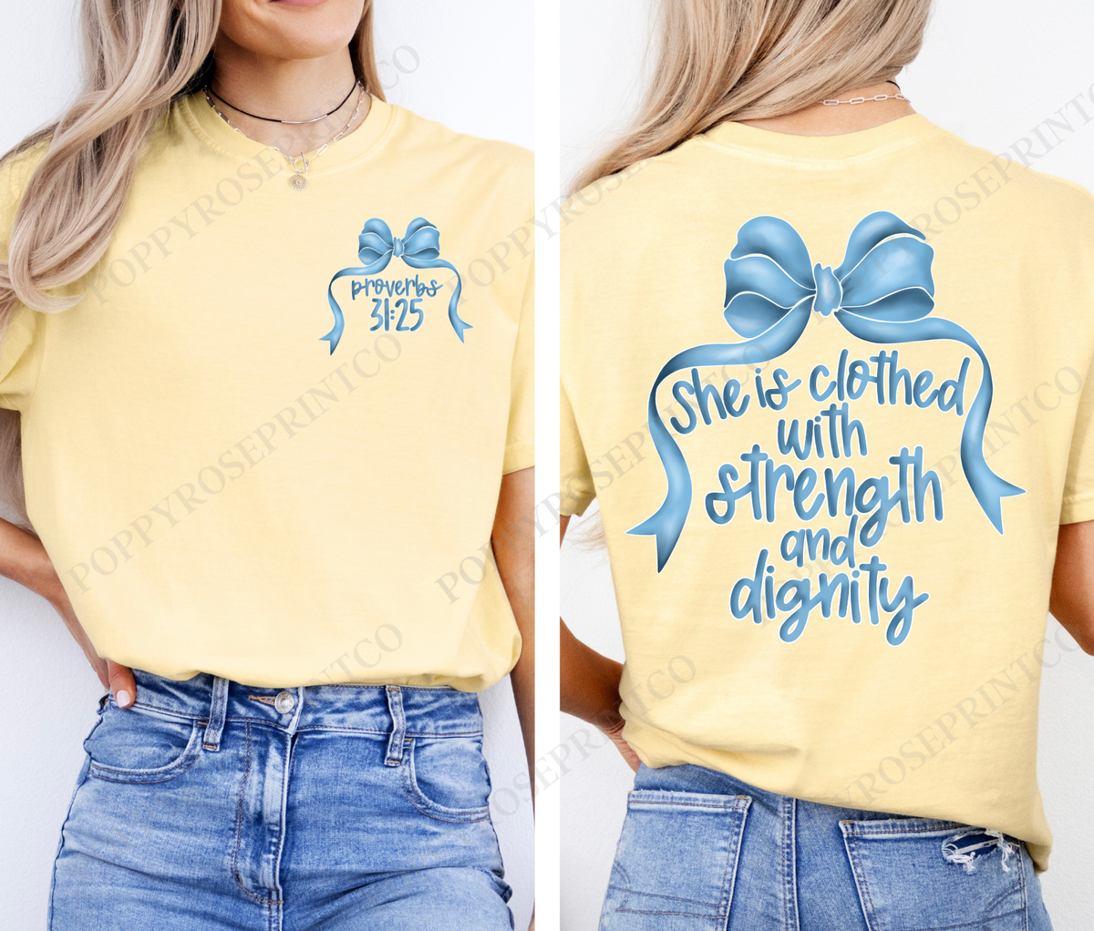 Strength & Dignity Comfort Colors Shirt
