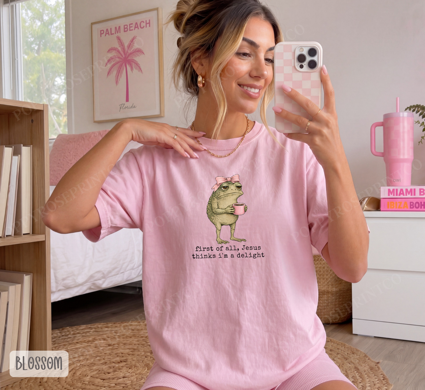 Jesus Thinks I'm a Delight Comfort Colors Shirt
