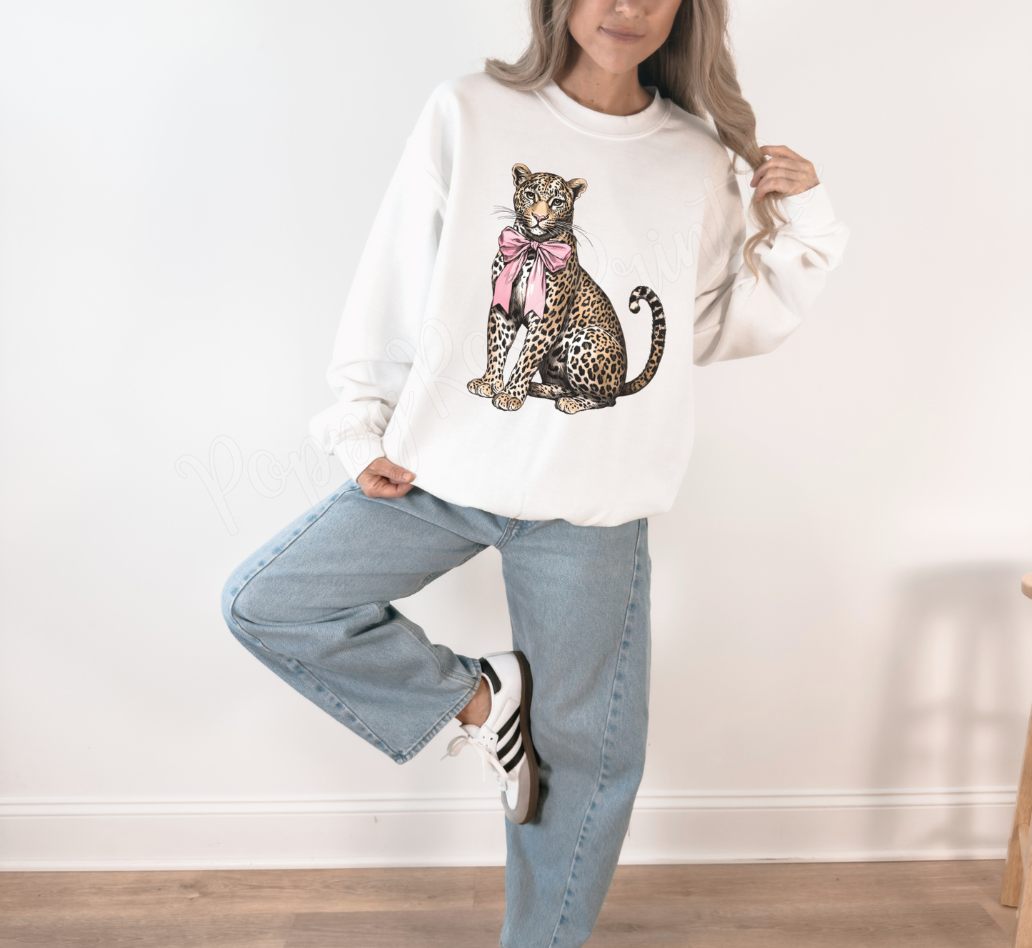 Coquette Leopard Sweatshirt