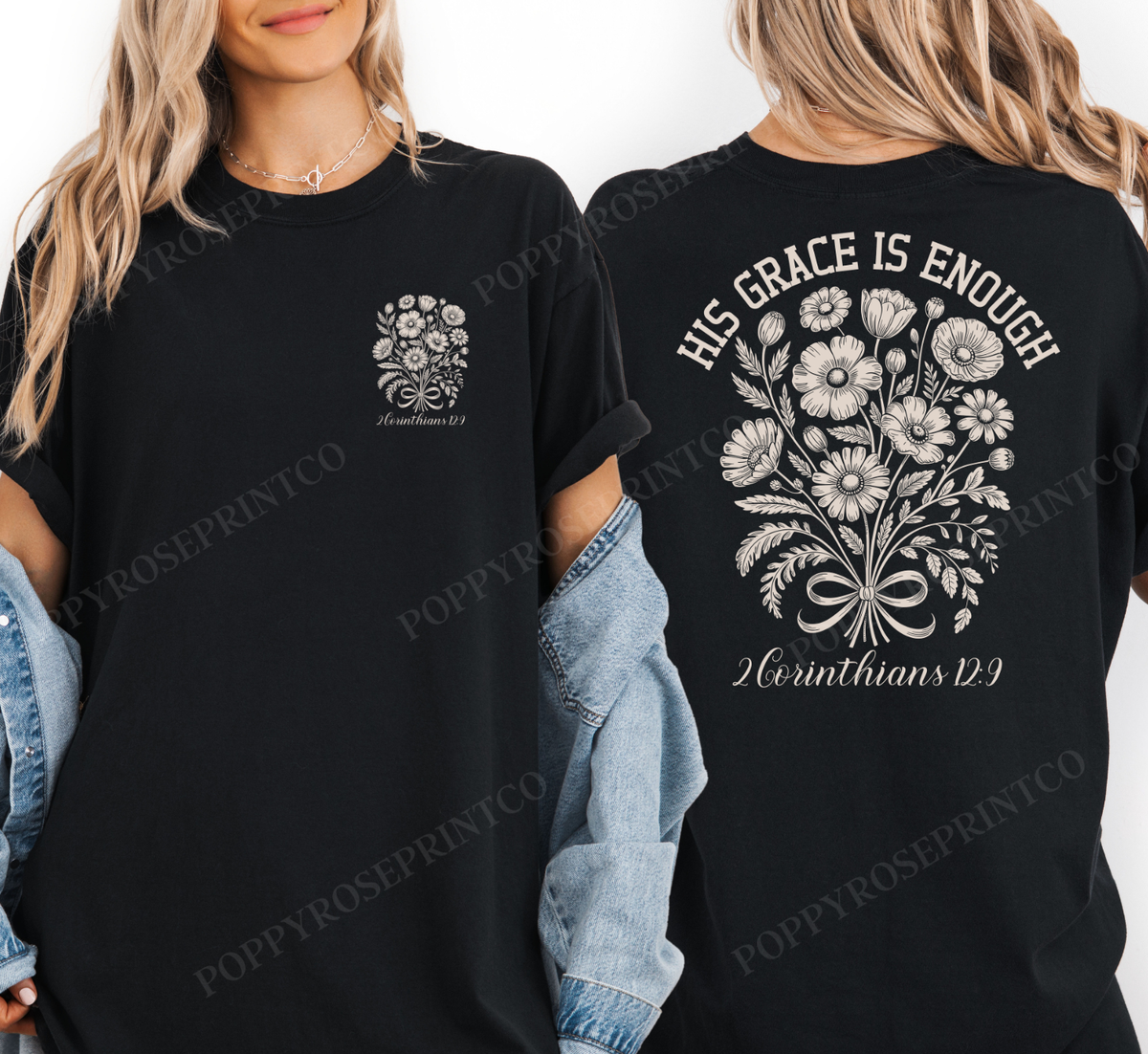 His Grace is Enough Comfort Colors Shirt
