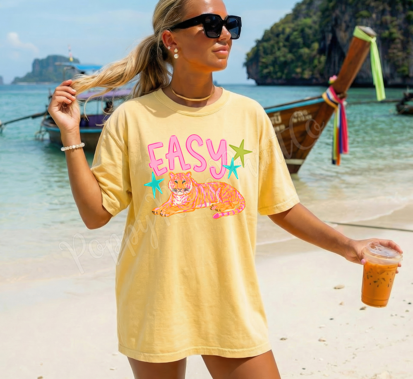 Easy Tiger Comfort Colors Shirt