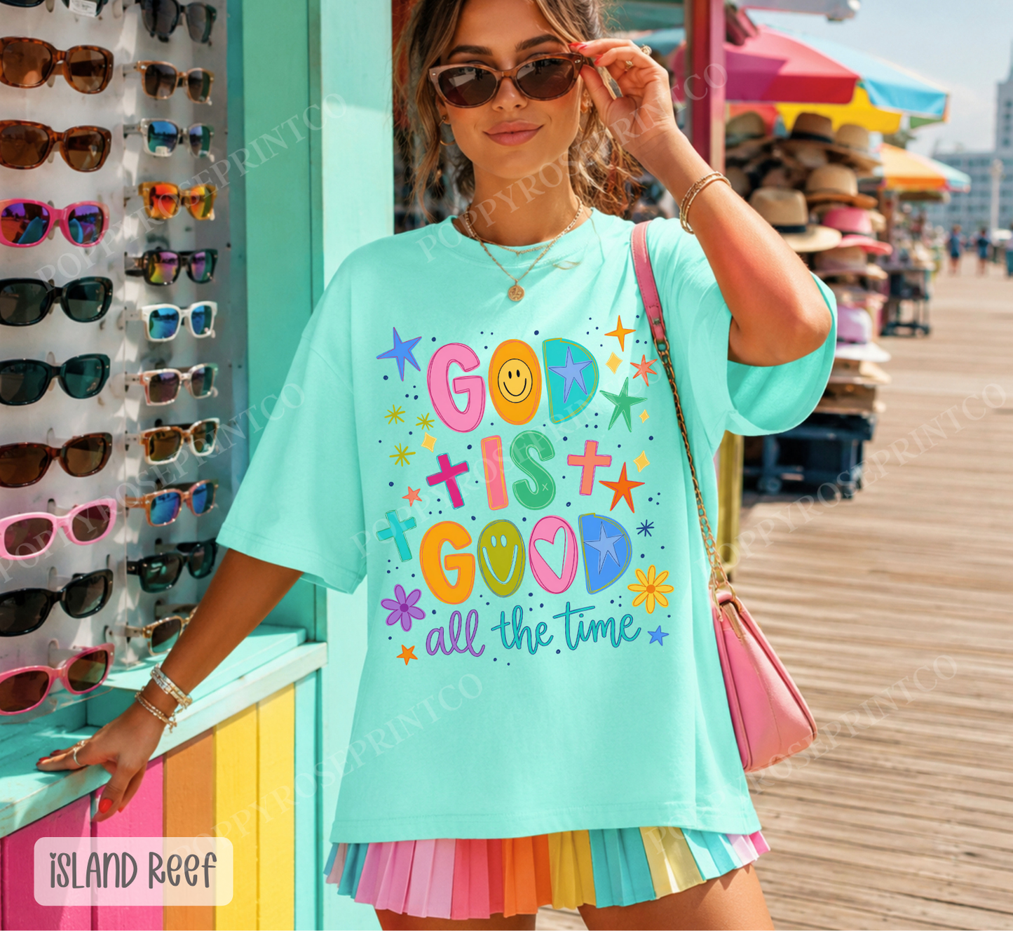 God is Good All the Time Shirt Comfort Colors