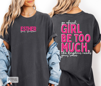 Esther Comfort Colors Shirt
