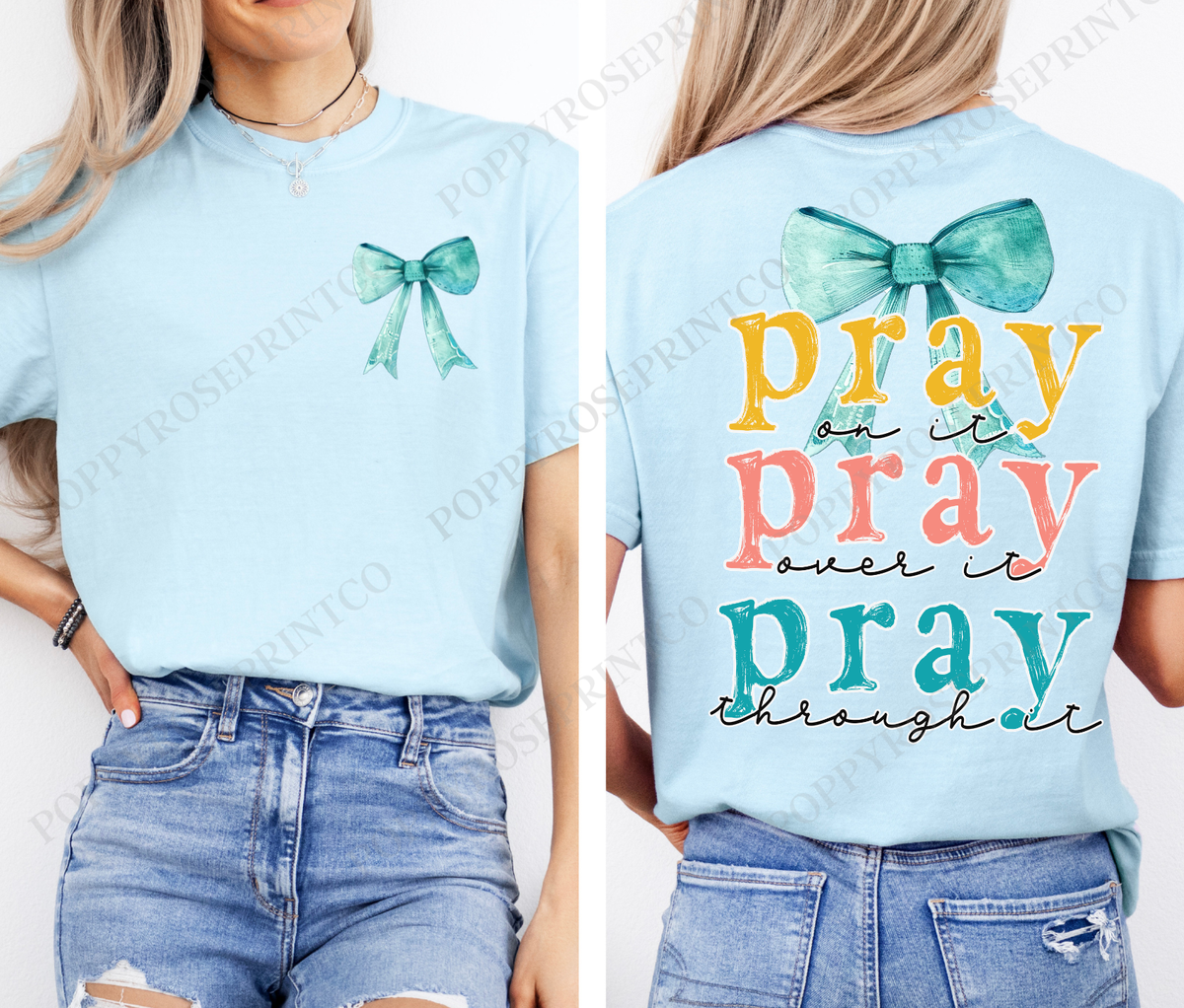 Pray On It Comfort Colors Shirt