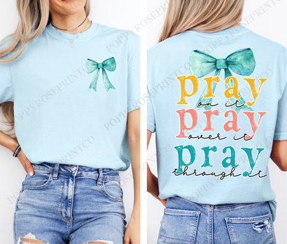 Pray On It Comfort Colors Shirt