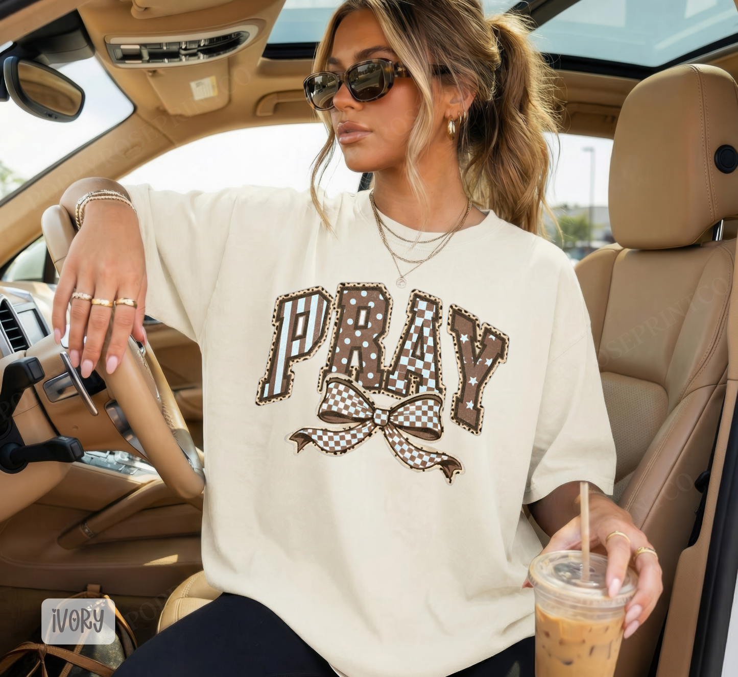 Pray Bow Comfort Colors Shirt