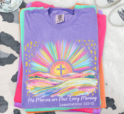 His Mercies Comfort Colors Shirt