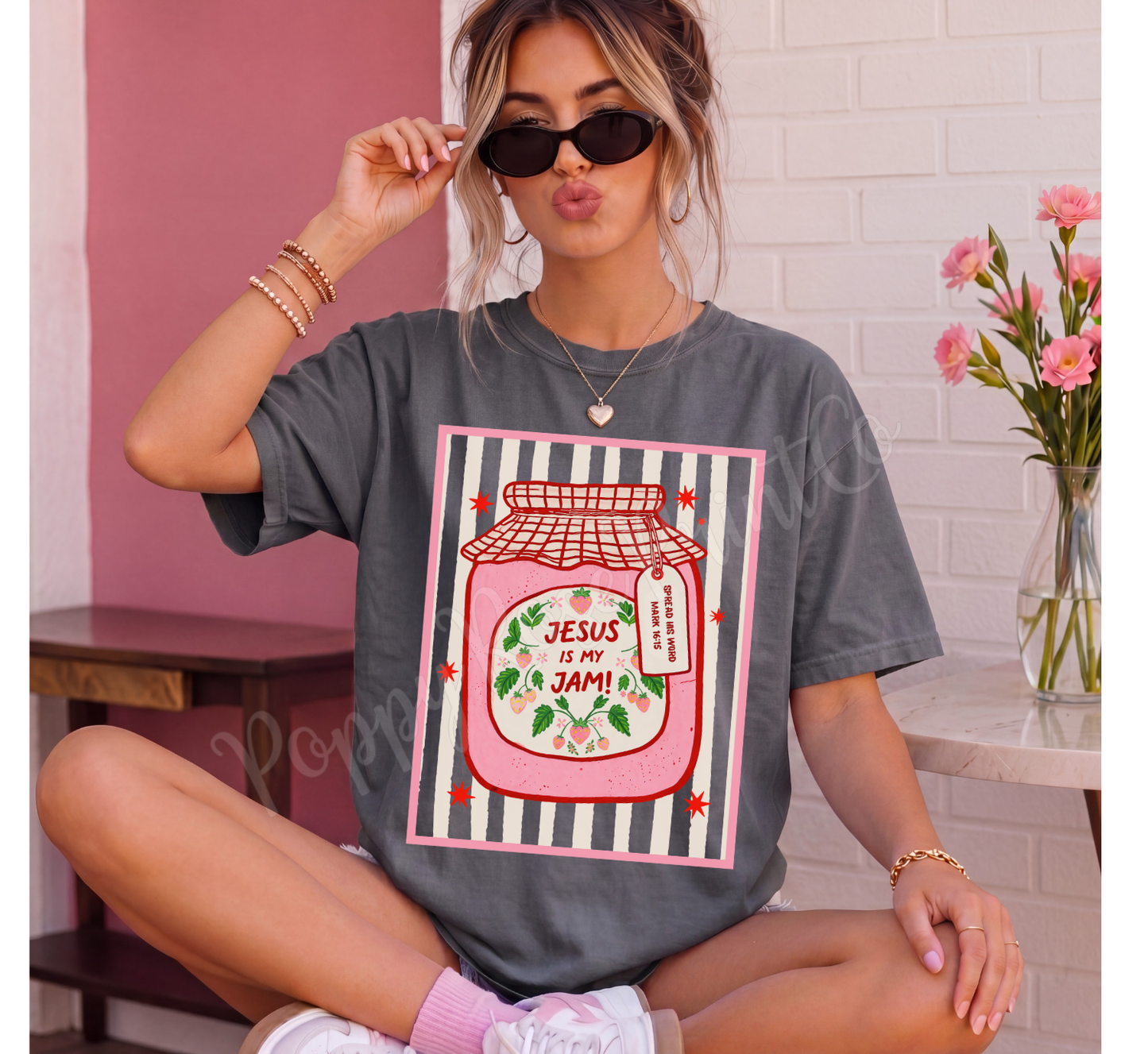 Jesus Is My Jam Comfort Colors Shirt