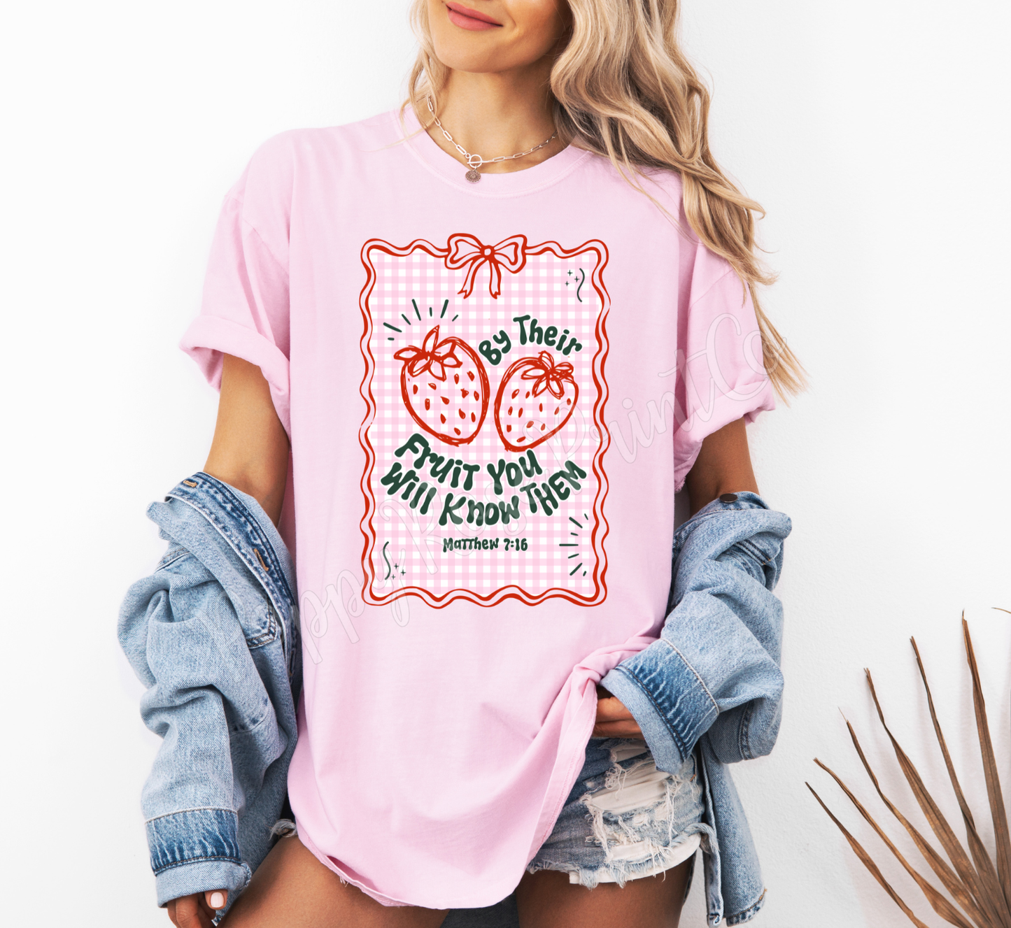 By Their Fruit You Will Know Them Shirt Comfort Colors