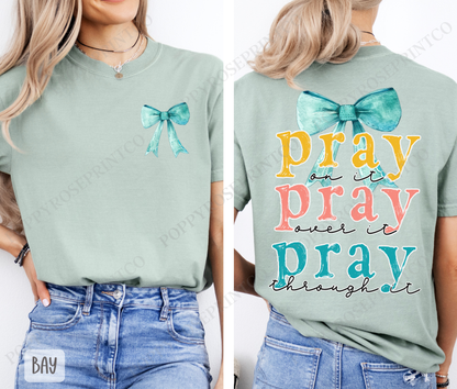 Pray On It Comfort Colors Shirt