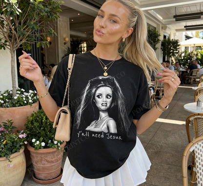 Y'all Need Jesus Comfort Colors Shirt